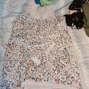 Aerie oversized 1/4 zip sweater